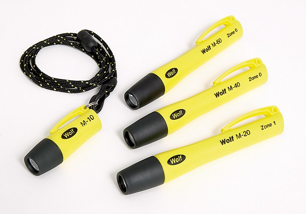 TORCH SAFETY PERSONAL ISSUE, WOLF M-40 ATEX LED MINI