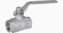[756665] [756665] BALL VALVE DIN S.STEEL 1000LBS, FULL BORE #7752 BSP 1/4"