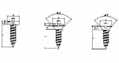 SCREW TAPPING WITH FURTHER, DETAIL