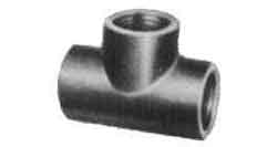 TEE MALLEABLE CAST IRON GALV, 1/2&quot;