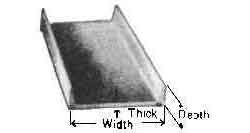 STEEL CHANNEL HOT-ROLLED, 180X75X7MM 6MTR