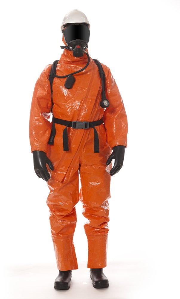 CHEMICAL PROTECTION SUITS, W/SOCKS DRAEGER CPS5800 XXL