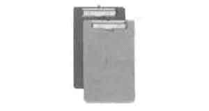 CLIP BOARD PLASTIC, VERTICAL A-4