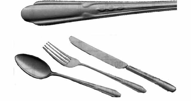 DESSERT FORK 18/0 AMEFA 2374 PCE