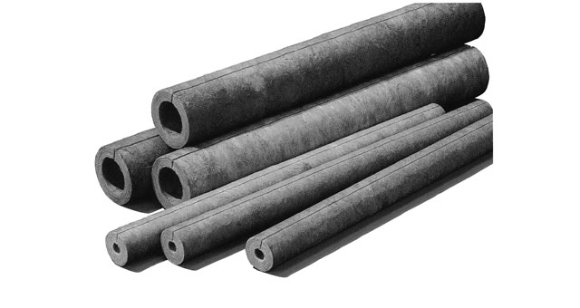 PIPE HEAT INSULATION ROCK WOOL, THICK25MM 25A X 1000MM