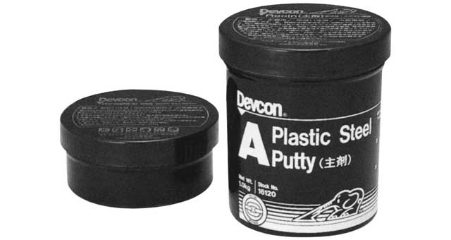 PLASTIC STEEL PUTTY DEVCON-A, 1LB