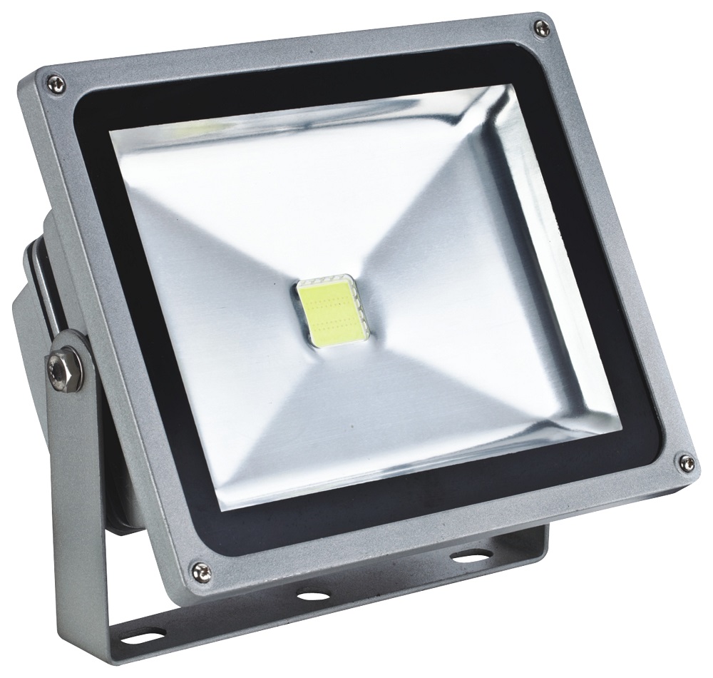 FLOODLIGHT FIXTURE COOLWHITE, LED 50W 100-240V 233X285X157MM