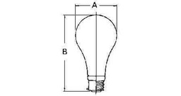 [790465] LAMP EMERGENCY BATTERY E-26, 24V 60W