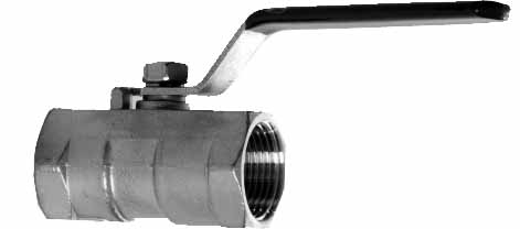 [8138] VALVE BALL SUS304 REDUCED BORE, 3/8&quot; BSPT #KR265010