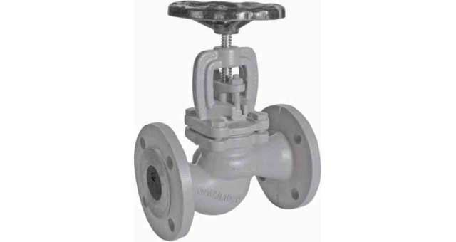 [755231] GLOBE VALVE DIN CAST IRON, FLANGED PN10/16 #241 15MM