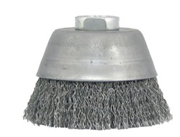 [3376] BRUSH WIRE CUP CRIMPED 60MMDIA, FOR DERUSTING BRUSH MAG9000
