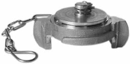 [331893] CAP FIRE HOSE COUPLING ALUMI, NAKAJIMA 2-1/2&quot; LUG SIZE 91MM