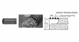[350451] HOSE ABRASION RESISTANT PVC, 38MM