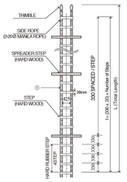 [8743324] PILOT LADDER A-TYPE 9MTR, COMPLETE