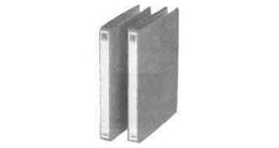 [470205] FILE HARD COVER W/ARCH HOLDER, &amp;FASTENER A-4 &quot;SEMI-SMALL&quot;