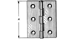 [8383629] HINGE STAINLESS STEEL 39X50MM, SCHWEPPER 8001