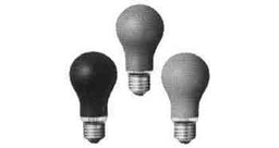 [790317] LAMP COLORED E-26, 220-240V 40W RED