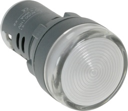 [790958] LIGHT PANEL INDICATING LED, 230V AC 20MA FIT:22MM WHITE