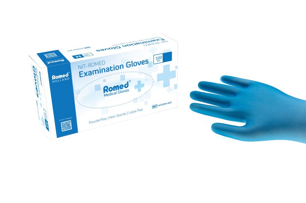Examination gloves Nitromed gloves L - 100 pcs