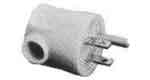 [792901] PLUG NON-WATERTIGHT 3PIN, ANGLE TYPE-UB PHENOL RESIN